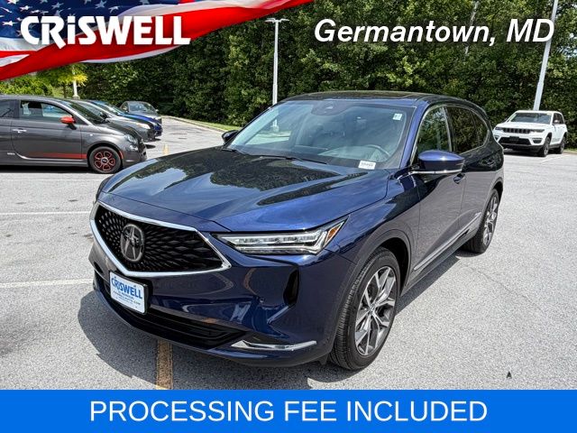 Fathom Blue Pearl 2024 Acura MDX SUV / Crossover All-Wheel Drive Automatic