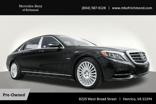 Obsidian Black Metallic 2016 Mercedes-Benz S-Class Sedan Rear-Wheel Drive 7-Speed Automatic
