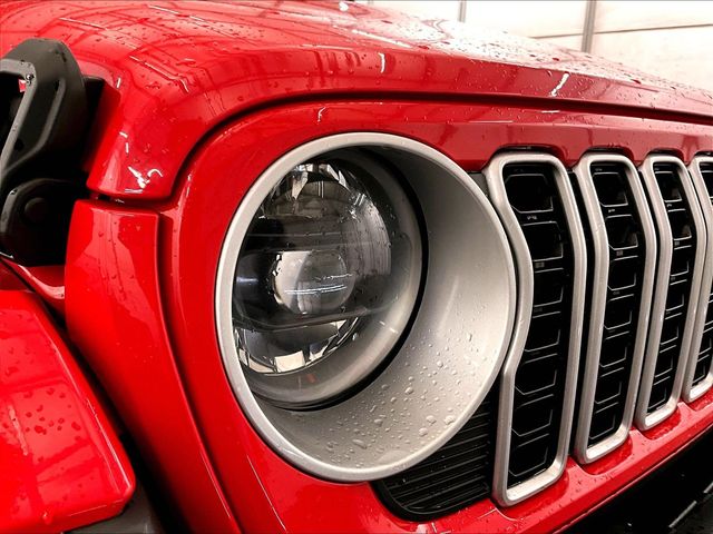 2025 Jeep Wrangler Sahara 4xe Red at Bob Ruth Ford
