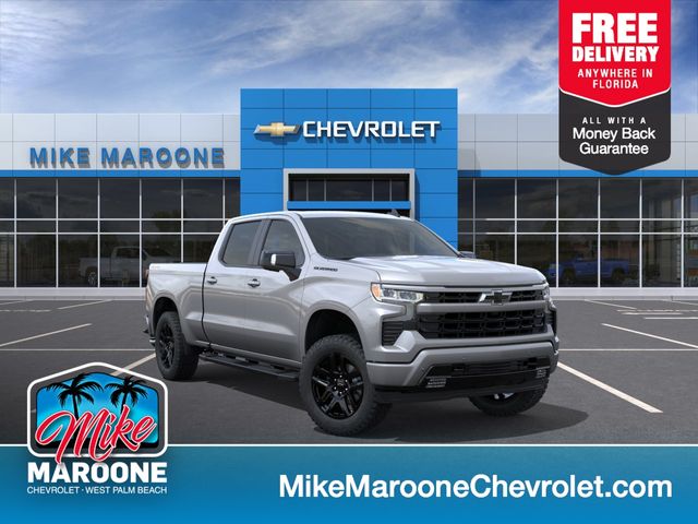 Sterling Gray Metallic 2026 Chevrolet Silverado 1500 Pickup Truck Four-Wheel Drive Automatic