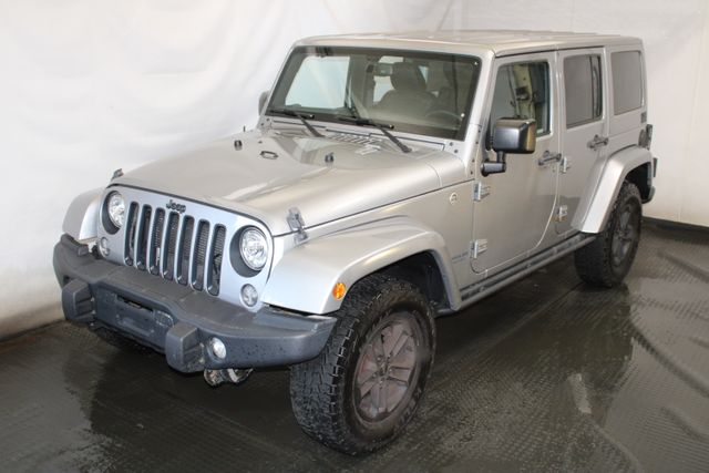 Billet Silver Metallic Clearcoat 2017 Jeep Wrangler SUV / Crossover Four-Wheel Drive 5-Speed Automatic