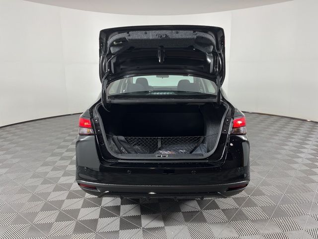 2025 Super Black Metallic Nissan Versa 1.6 S FWD Sedan
