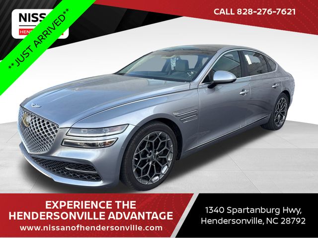 Savile Silver 2021 Genesis G80 2.5T RWD Sedan Rear-Wheel Drive 8-Speed Automatic