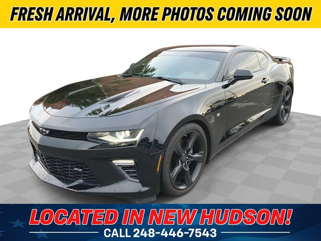 Black 2018 Chevrolet Camaro Coupe Rear-Wheel Drive 8-Speed Automatic