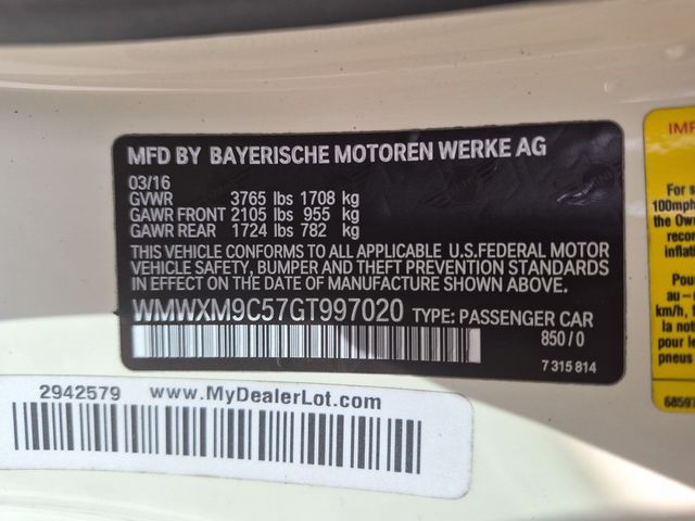 Used 2016 MINI John Cooper Works 2D Hatchback