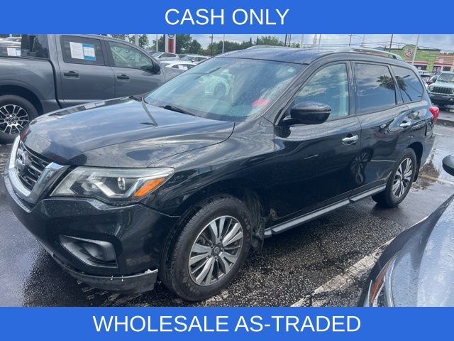 2019 Magnetic Black Pearl Nissan Pathfinder S FWD SUV