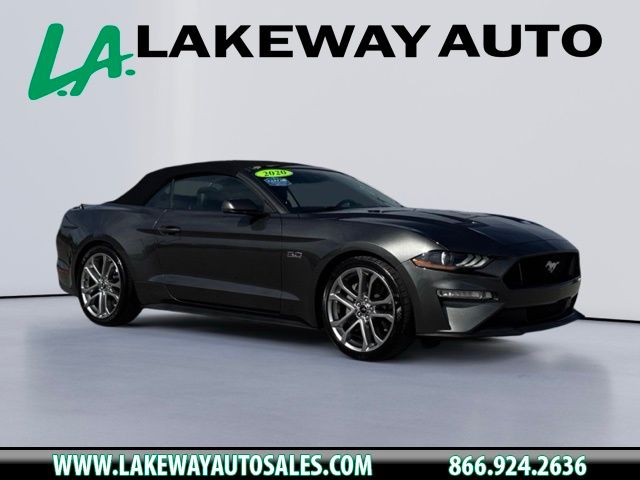 Gray (Magnetic) 2020 Ford Mustang GT Premium Convertible RWD Convertible Rear-Wheel Drive Automatic