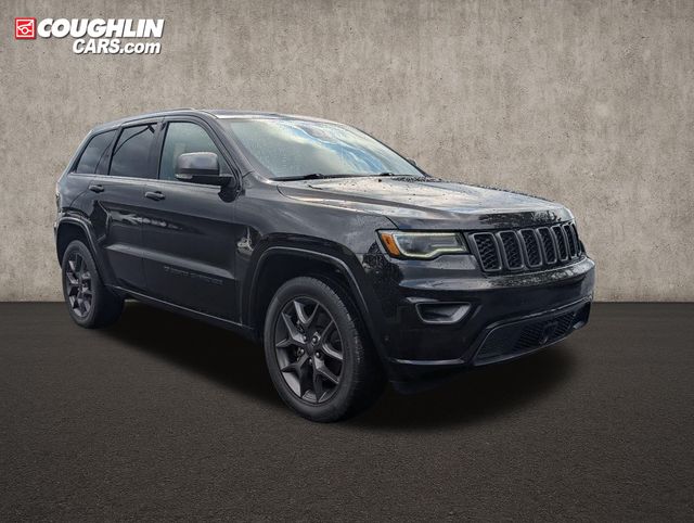 Red (Sangria Metallic Clearcoat) 2021 Jeep Grand Cherokee SUV / Crossover Four-Wheel Drive 8-Speed Automatic