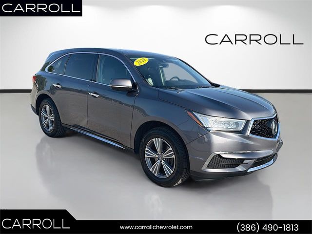 pewter gray metallic 2020 Acura MDX FWD SUV / Crossover Front-Wheel Drive 9-Speed Automatic