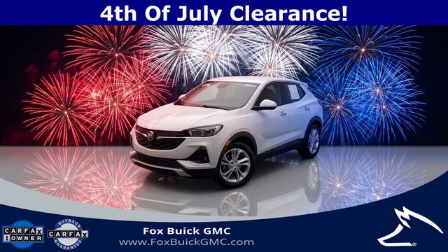 Summit White 2023 Buick Encore GX SUV / Crossover Front-Wheel Drive Continuously Variable Transmission