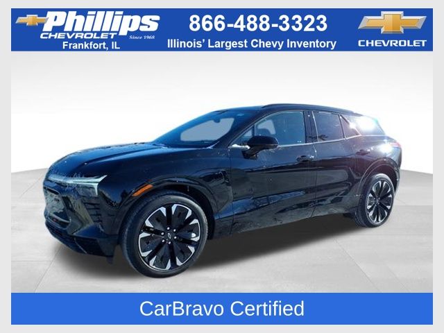 Black 2025 Chevrolet Blazer EV RS eAWD SUV / Crossover All-Wheel Drive 1-Speed Automatic