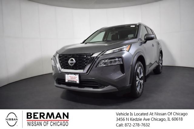 Gray (Gun Metallic) 2023 Nissan Rogue SV AWD SUV / Crossover All-Wheel Drive Continuously Variable Transmission