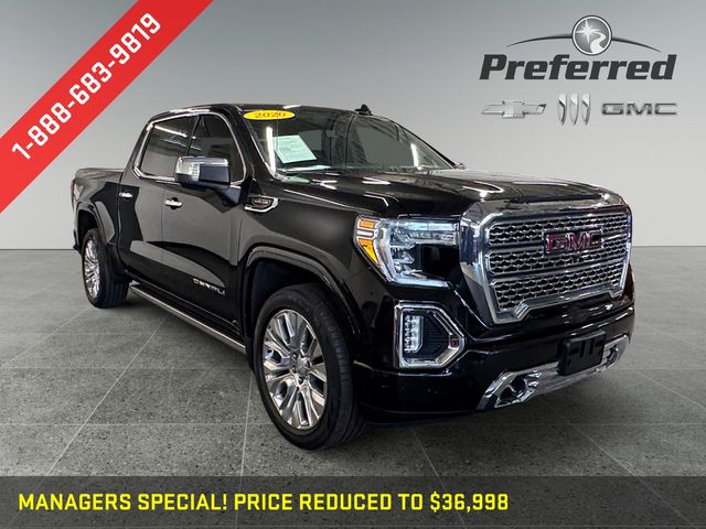 Onyx Black 2020 GMC Sierra 1500 Pickup Truck Four-Wheel Drive Automatic