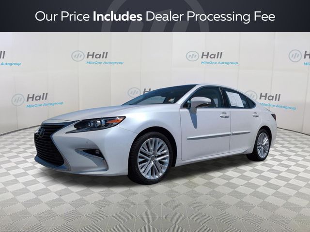 White Pearl 2017 Lexus ES Sedan Front-Wheel Drive 6-Speed Automatic