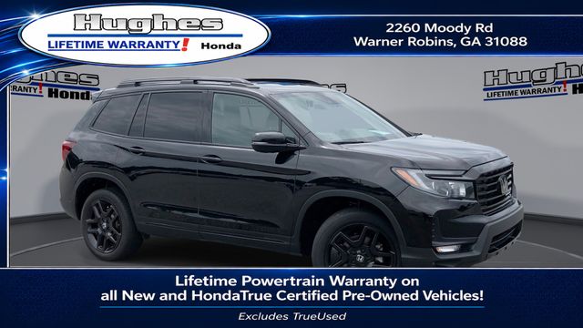 Crystal Black Pearl 2025 Honda Passport SUV / Crossover All-Wheel Drive 9-Speed Automatic