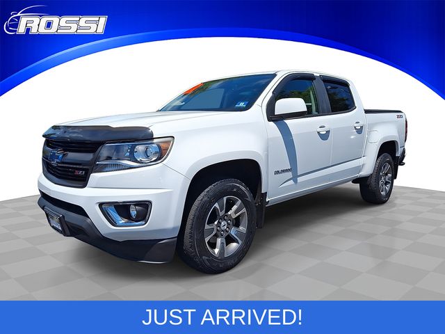 Summit White 2016 Chevrolet Colorado Z71 Crew Cab 4WD Pickup Truck Four-Wheel Drive 6-Speed Automatic