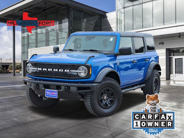 2024 Velocity Blue Metallic Ford Bronco Wildtrak 4X4 SUV