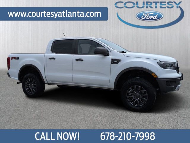 Oxford White 2019 Ford Ranger Pickup Truck Four-Wheel Drive Automatic