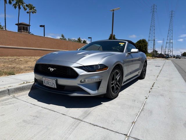 Silver Metallic 2020 Ford Mustang Convertible Rear-Wheel Drive Automatic