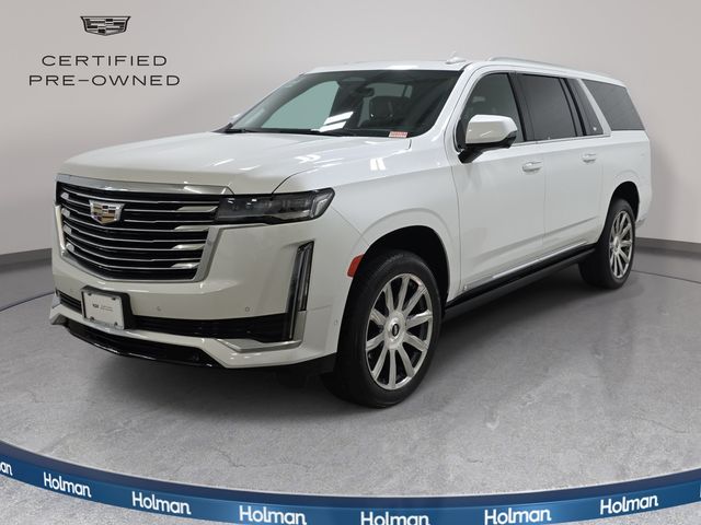 Crystal White Tricoat 2024 Cadillac Escalade ESV SUV / Crossover Four-Wheel Drive