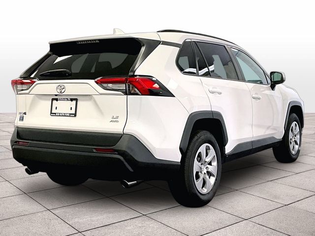 2021 Toyota RAV4 LE White at Sutliff Volkswagen