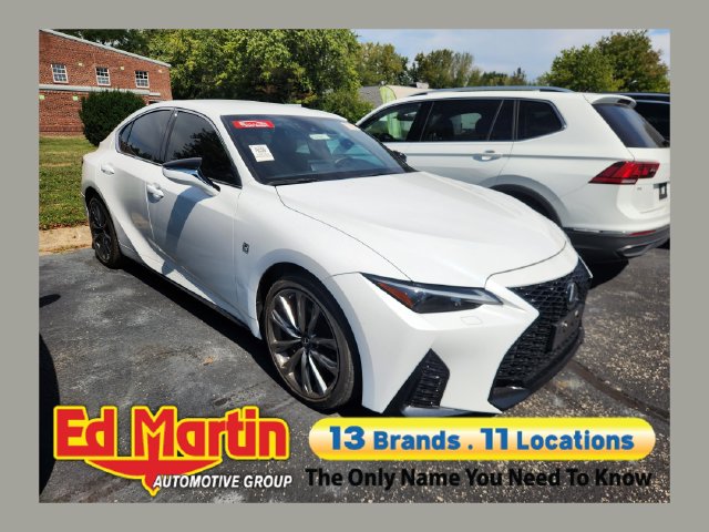 Ultra White 2022 Lexus IS Sedan 6-Speed Automatic