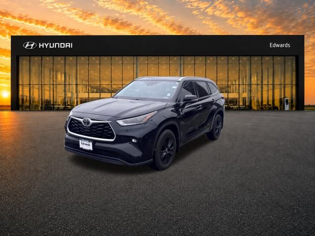 Midnight Black Metallic 2021 Toyota Highlander SUV / Crossover All-Wheel Drive 8-Speed Automatic