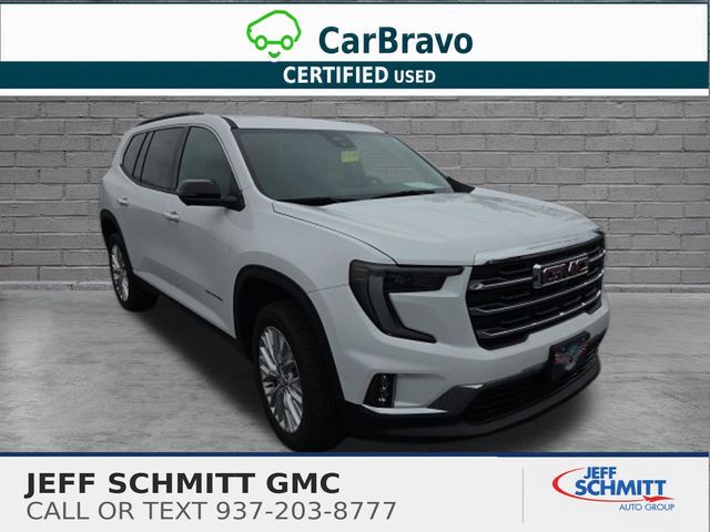 Summit White 2024 GMC Acadia SUV / Crossover Front-Wheel Drive 8-Speed Automatic