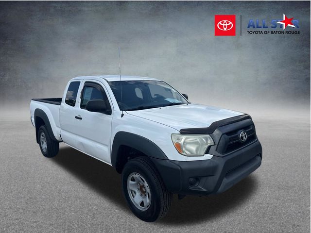 Super White 2013 Toyota Tacoma Pickup Truck 4X2 5-Speed Automatic Overdrive