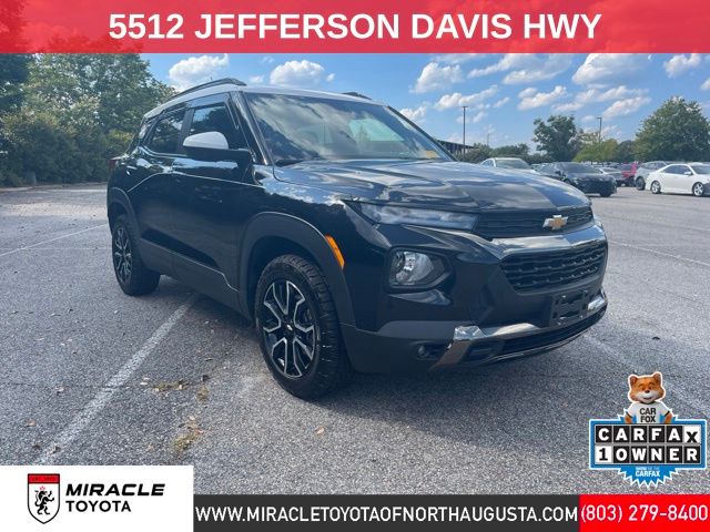 Mosaic Black Metallic 2023 Chevrolet Trailblazer SUV / Crossover Four-Wheel Drive 9-Speed Automatic