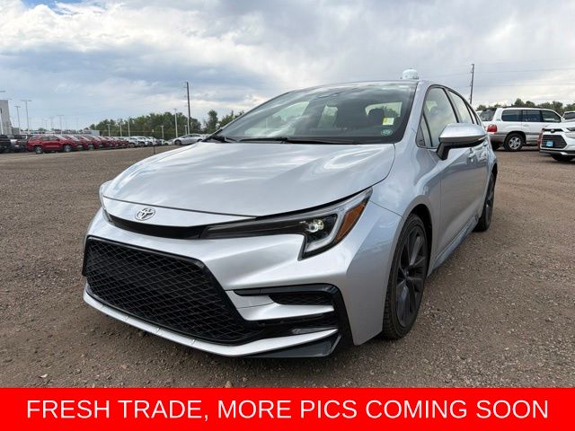 Classic Silver Metallic 2024 Toyota Corolla Sedan Front-Wheel Drive Continuously Variable Transmission