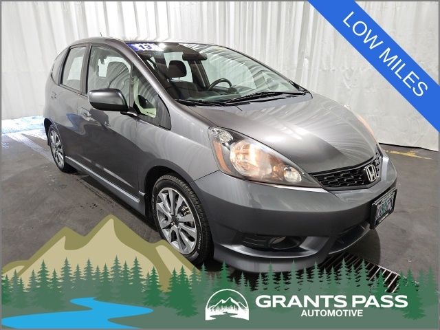 Gray 2013 Honda Fit Sport Hatchback Front-Wheel Drive 5-Speed Automatic