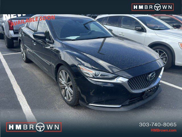 Black 2018 Mazda MAZDA6 Sedan Front-Wheel Drive 6-Speed Automatic