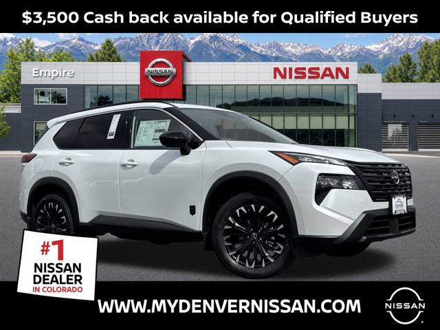 Everest White Pearl Tricoat 2026 Nissan Rogue Dark Armor AWD SUV / Crossover All-Wheel Drive Continuously Variable Transmission