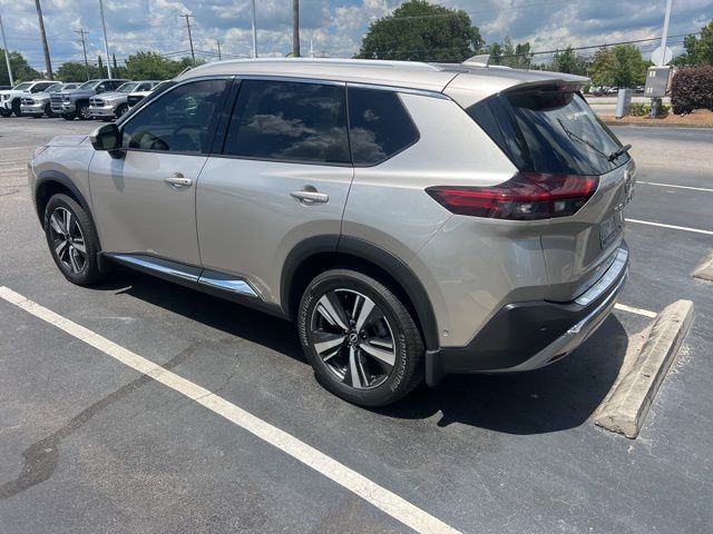 2023 Champagne Silver Metallic Nissan Rogue Platinum FWD SUV