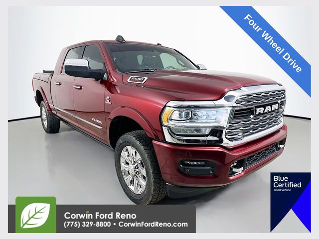 Delmonico Red Pearlcoat 2021 RAM 2500 Limited Mega Cab 4WD Pickup Truck Four-Wheel Drive 6-Speed Automatic