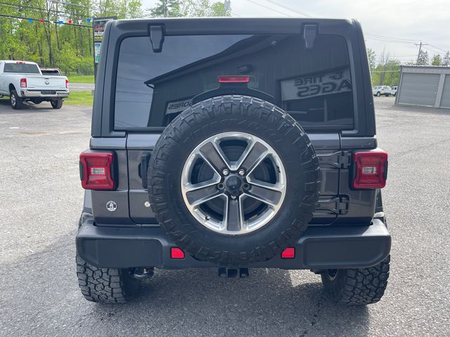 2018 Jeep Wrangler Unlimited Sahara - Granite Crystal Metallic Clearcoat exterior view 6