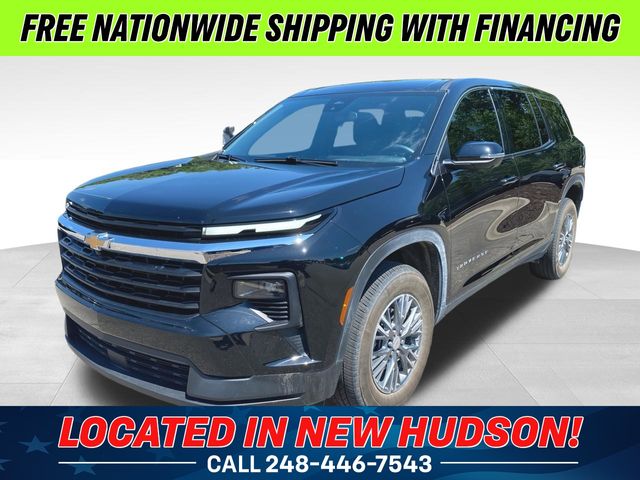 Mosaic Black Metallic 2024 Chevrolet Traverse SUV / Crossover Four-Wheel Drive 8-Speed Automatic