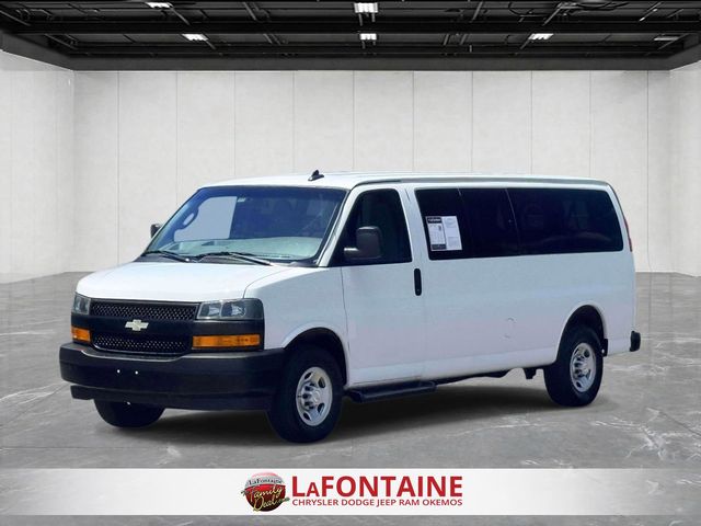 Summit White 2023 Chevrolet Express Van Rear-Wheel Drive 8-Speed Automatic Overdrive