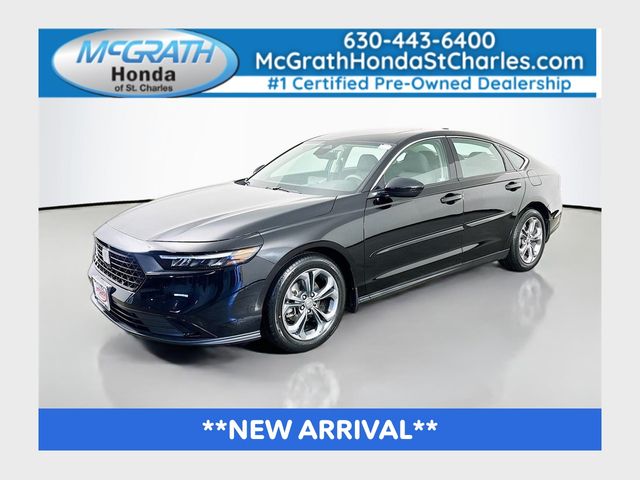 Crystal Black Pearl 2024 Honda Accord Sedan Front-Wheel Drive Continuously Variable Transmission