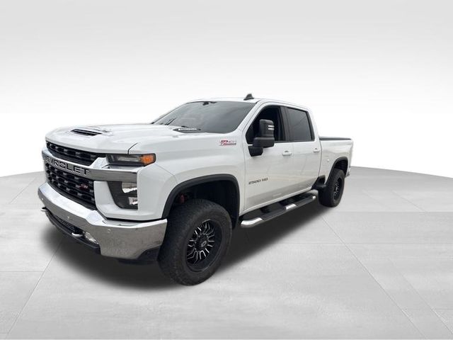 Summit White 2022 Chevrolet Silverado 2500HD LT Crew Cab 4WD Pickup Truck Four-Wheel Drive Automatic