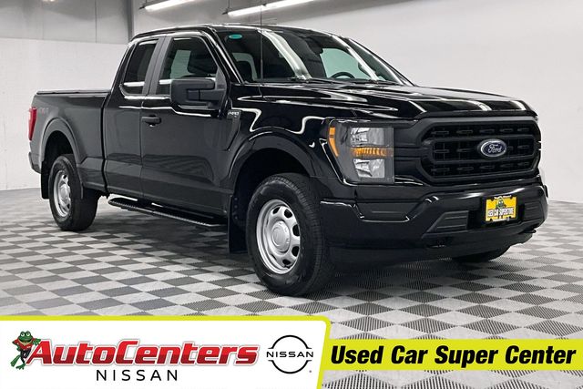 Agate Black Metallic 2023 Ford F-150 Pickup Truck Four-Wheel Drive 10-Speed Automatic