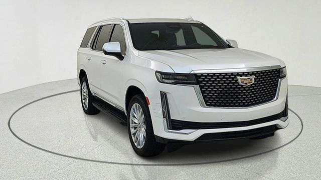 Crystal White Tricoat 2023 Cadillac Escalade Luxury RWD SUV / Crossover Rear-Wheel Drive Automatic