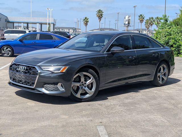 Chronos Gray Metallic 2024 Audi A6 Sedan All-Wheel Drive 7-Speed Automatic