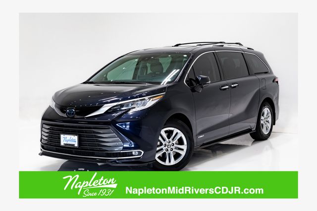 Blueprint 2021 Toyota Sienna Limited 7-Passenger FWD Minivan Front-Wheel Drive Continuously Variable Transmission