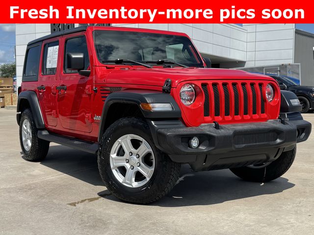 2019 Jeep Wrangler Unlimited Sport Red at Community Kia