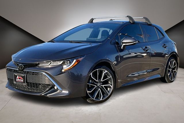 Gray 2021 Toyota Corolla Hatchback XSE FWD Hatchback Front-Wheel Drive 6-Speed Manual