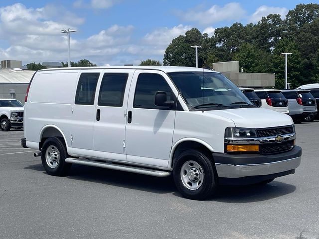 Summit White 2025 Chevrolet Express Cargo Van Rear-Wheel Drive 8-Speed Automatic Overdrive