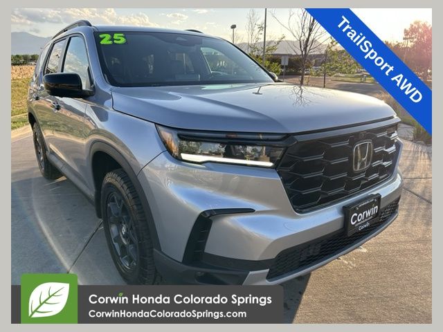 Silver 2025 Honda Pilot SUV / Crossover All-Wheel Drive Automatic