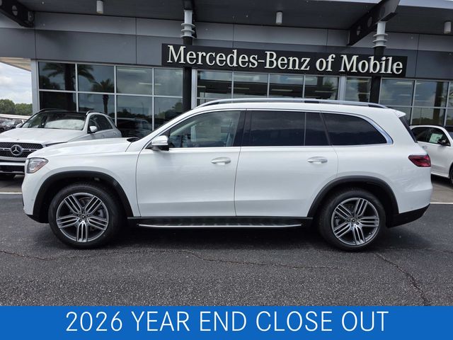 Polar White 2026 Mercedes-Benz GLS SUV / Crossover All-Wheel Drive 9-Speed Automatic